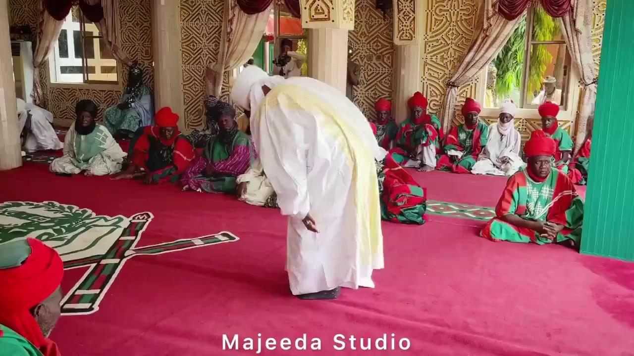 Sarkin Dawakin Tsakar Gida, Alhaji Ahmed Ado Bayero kanin Sarki Aminu Ado Bayero ya mika mubaya'arsa ga Sarki Sanusi Lamido Sunusi a yau Laraba, 07/08/2024