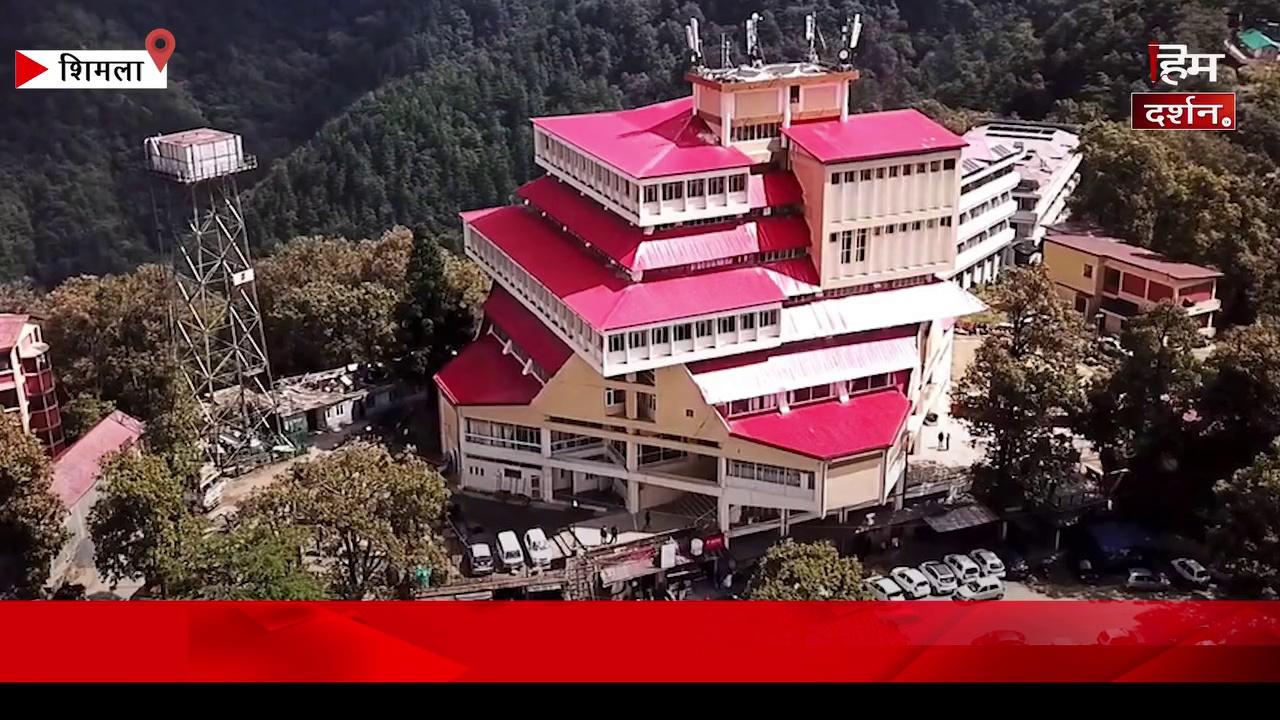 Hpu Shimla मे तीसरी मंज़िल से गिरा छात्र मौत