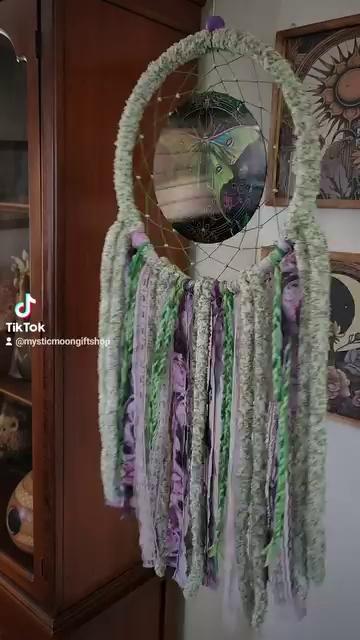 Lunar Moth Dreamcatcher