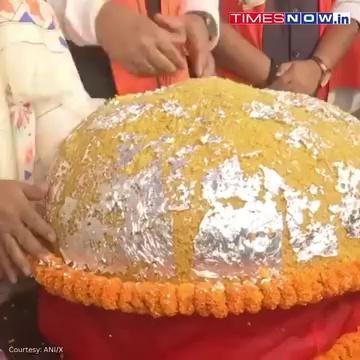 Bihar: BJP leaders and workers celebrate the birthday of PM Modi at the BJP party office in Patna.