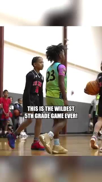 5th grade AAU game gets heated!