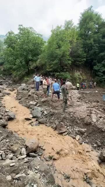 Ya Allah Reham
Cloudburst in Ganderbal’s Kangan