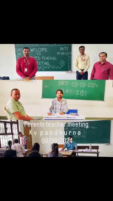 KV Pandhurna ( MP ) had conducted the first PTM of the session 2024-25. The parent-teacher meeting concluded with a beautiful closing ceremony expressing gratitude to all the attendees for their participation and continued support.and
Parents actively engaged with teachers to discuss their children's progress and development.