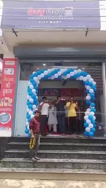 BuyBuyCart Faridabad Store Grand Opening by JJP Politican Haji Karamat Ali