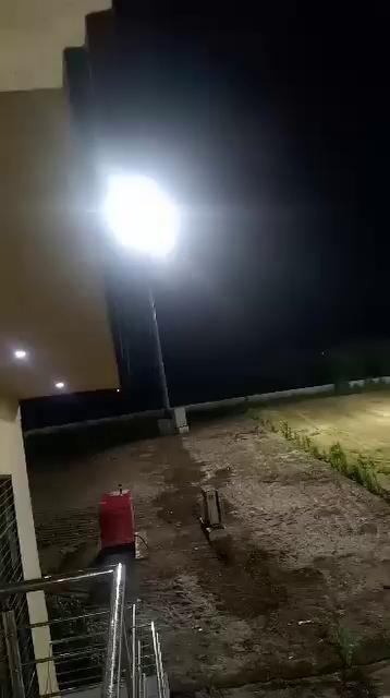 Inspection of floodlights at football stadium Sangla Hil Distt. Nankana Sahib