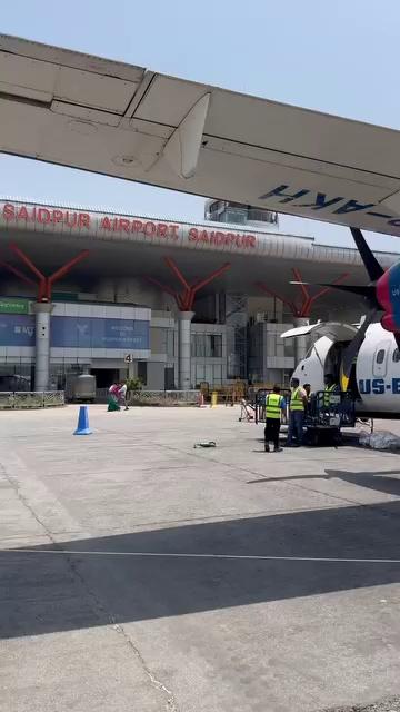 US Bangla Airlines at Saidpur Airport