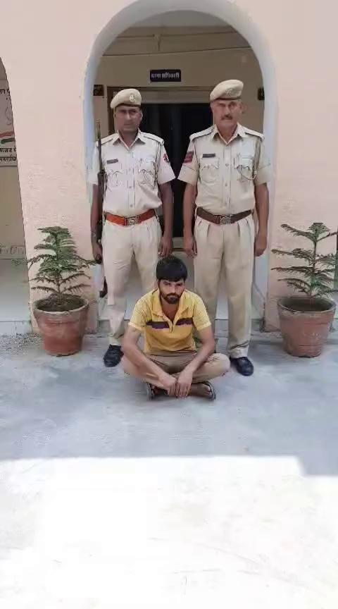 बहरोड़ कोतवाली पुलिस ने बाइक चोरी के मामले में जैनपुरवास निवासी योगेश कुमार को किया गिरफ्तार