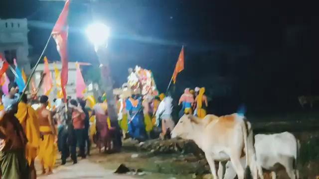 Night Agni Danda at Lochapada Danda Nacha 2023 (Berhampur Jatra)