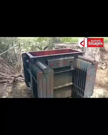 Bizarre Burglary: Burglars Steal 250 KV Transformer's Copper Core in Jehama Rafiabad Baramulla, Residents Left in Darkness