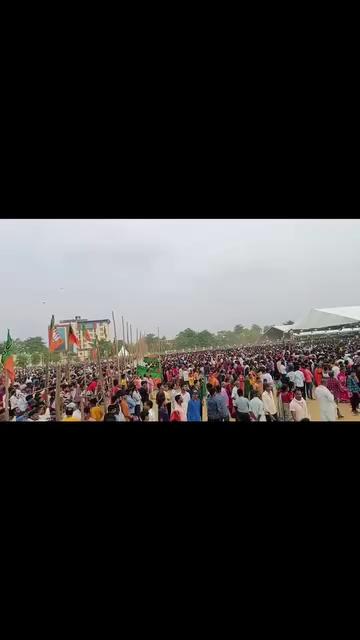 Pm modi road show in hazaribagh | Narendra Modi in Hazaribagh......