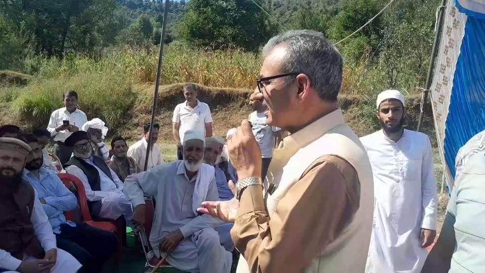 MLA Thanamandi Assembly Constituency jenab Muzaffar Iqbal Khan sab.
Muzaffar Iqbal Khan.