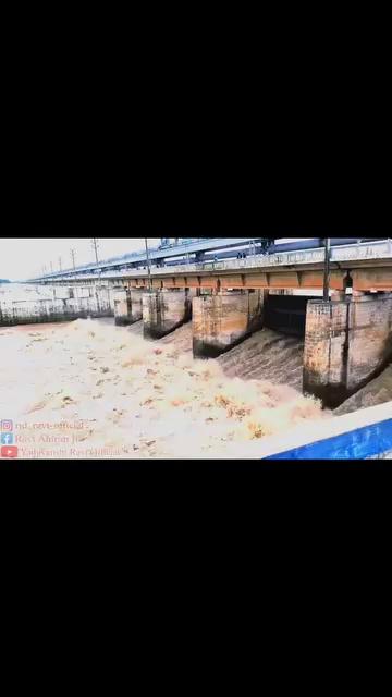 #Video इंद्रपुरी डैम का नया विडियो आज का || #रोहतास बिहारl #Indrapuri Dam