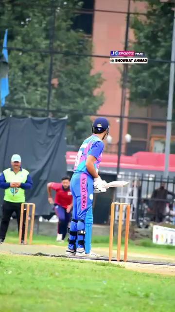 #MohammadUmar hitting it out of the ground during the Kashmir Cup 2024 at TRC Ground Srinagar.