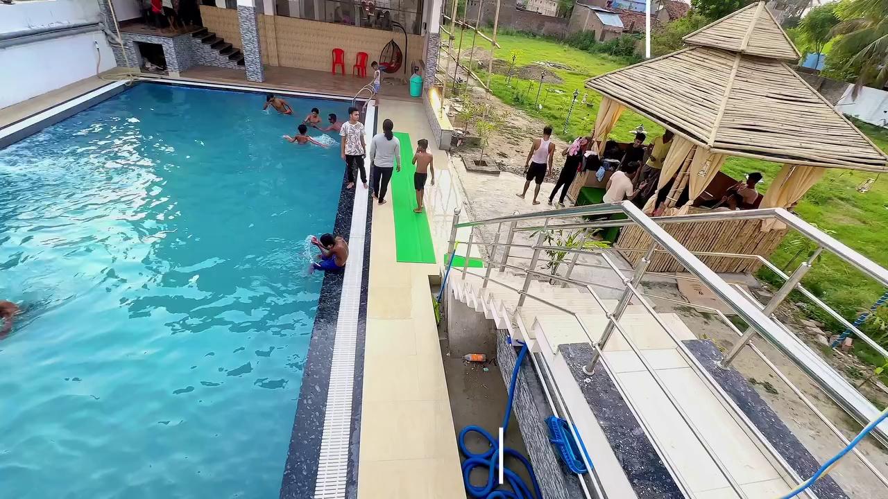 Vlog #153 || Dive Inn Pool Cafe Jamalpur || Jamalpur's First Swimming Pool Cafe cum Restaurant
||