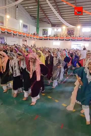 World record attempts at Indoor Stadium Baramulla,
#Kashur_Riwaaj Celebrations of Kashmiri culture Ahead of 78th independence Day.