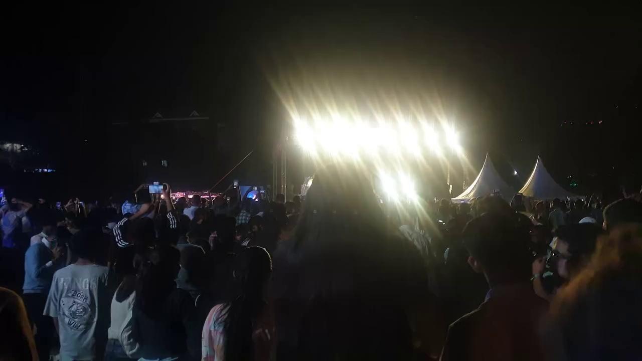 Gajendra verma performing live in dharamshala