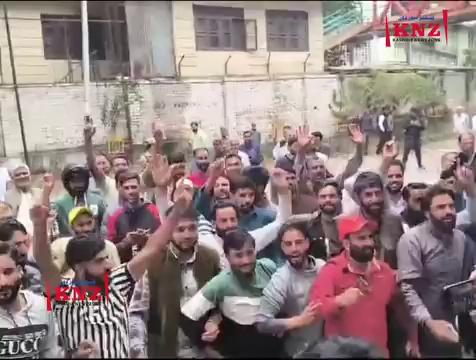 Workers of NC reached Ganderbal and celebrated victory