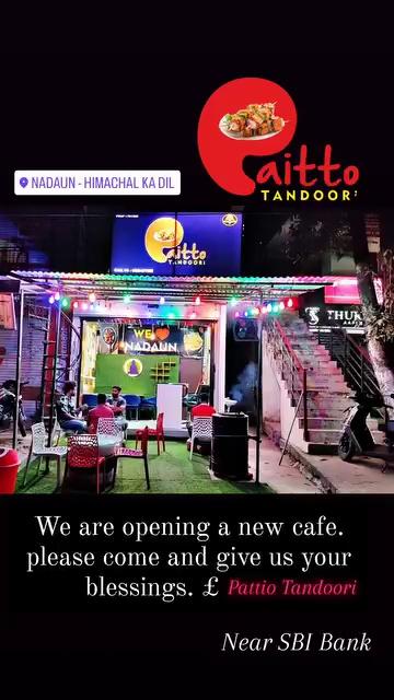 Please visit
#Paitto #Tandoori #nadaun #Hosiyarpur road near #SBI bank
...