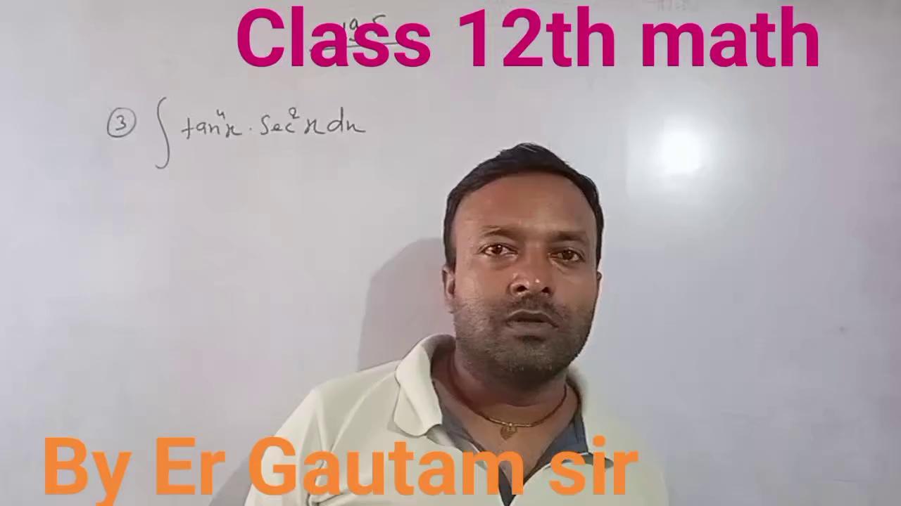 Class 12th maths Ex 19.5 solution kc sinha By Er Gautam sir Thawe 9852894812