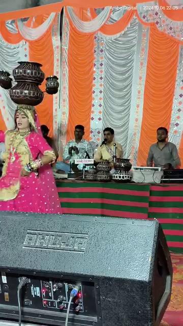 Puarn bhari ji jalore Live bhjan Sandhya dagra Ambe Dj sound effect on 075682 16464