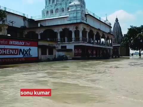 भागलपुर जिले में गोपालपुर सैदपुर में बाढ़ का कहर