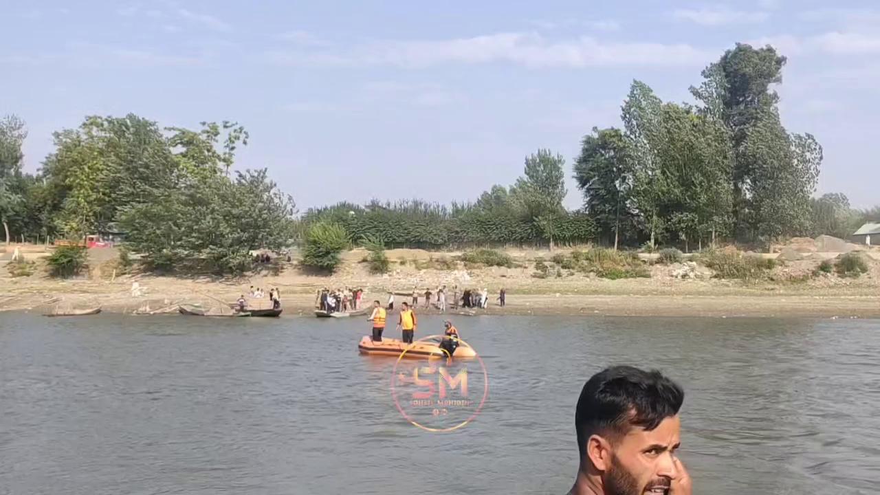 Finally, the SDRF has found the body of the deceased person who drowned last night in the Jhelum River at Ladoora Rafiabad."