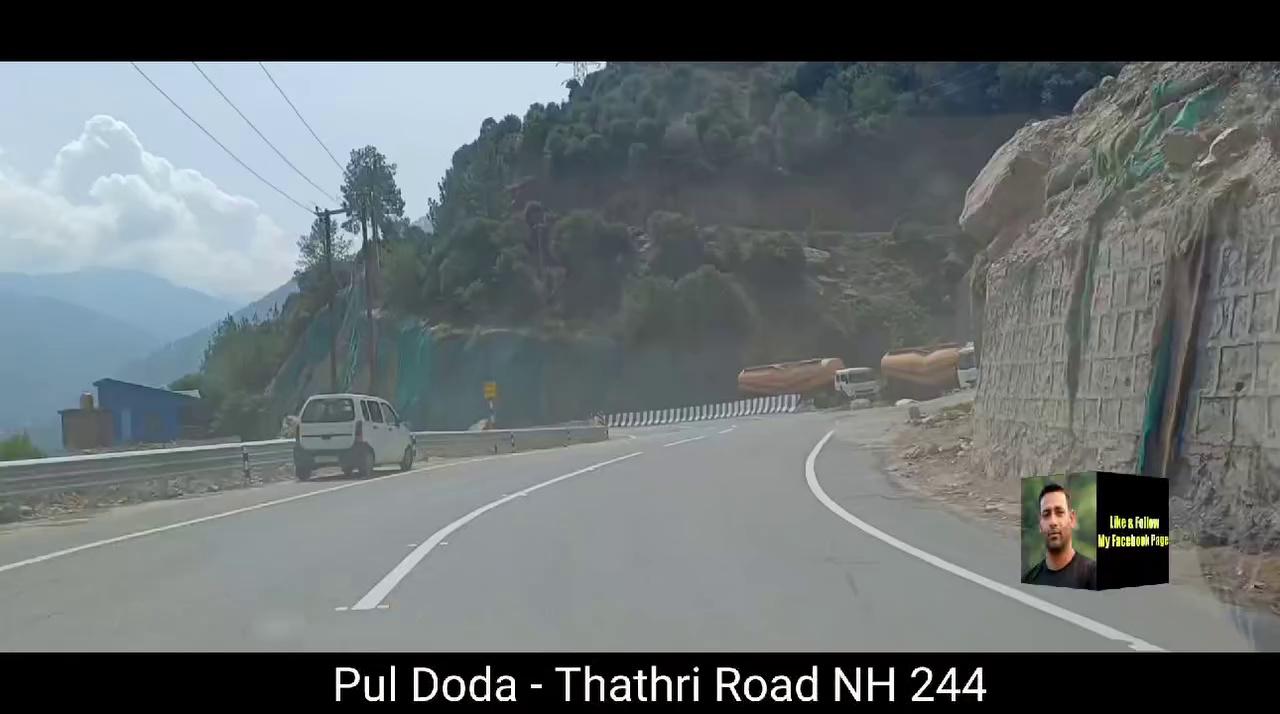 Puldoda - Thathri road NH-244