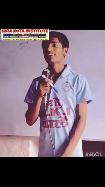 Class 12th students giving lecture on physics topic
HIRA KOTA Institute followers topfans