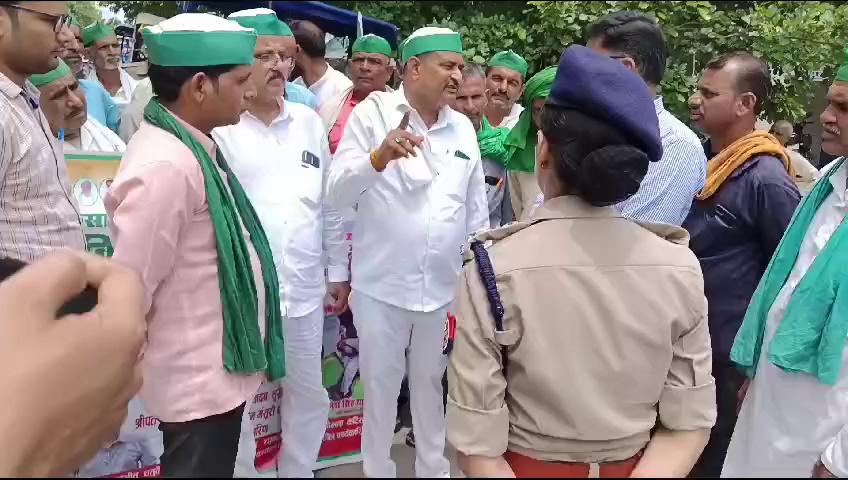 BKU जिला अध्यक्ष विपिन तिवारी कानपुर देहात