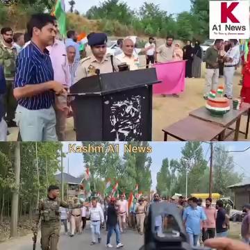 #Watch Full Speech of SP Sopore during Tiranga rally organized by teshil Administration watergam in collaboration with sopore police at Watergam Rafiabad