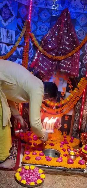 Shaktipeeth yashvantri Devi Mandir Pilibhit Sandhya Aarti aaj ke darshan