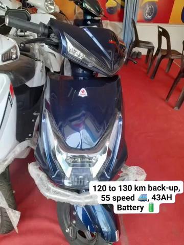 120 to 130 km back-up, 55 speed , 43AH Battery
, 1 sal ki gurenty,
usb charging point, ABS system, Center locking system, NFC card system, fully water proof
etc
#
Balaji EV Motors Jaitra Noorpur Road Dhampur
9536777661