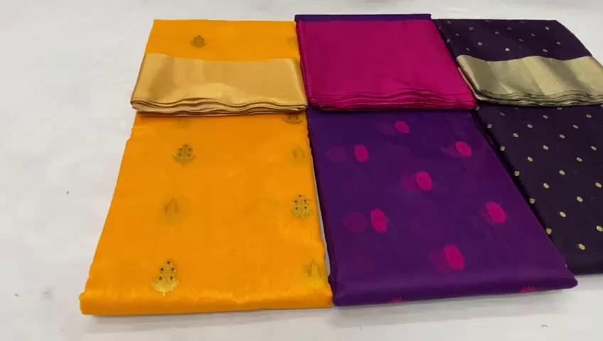 pure Chanderi silk saree...