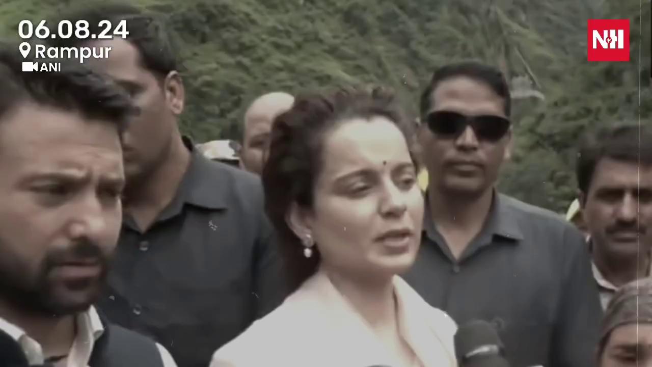 Rampur के समेज पहुंची Kangana Ranaut; Sukhu सरकार पर लगाए गंभीर आरोप | Cloudbrust | News Himachal