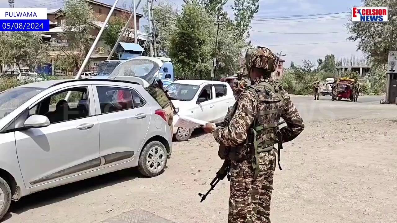 The security forces arrested two militant associates in Panzgam area of Pulwama district, officials said. An official said that arms and ammunition, including a pistol and two magazines have also been recovered from their possession