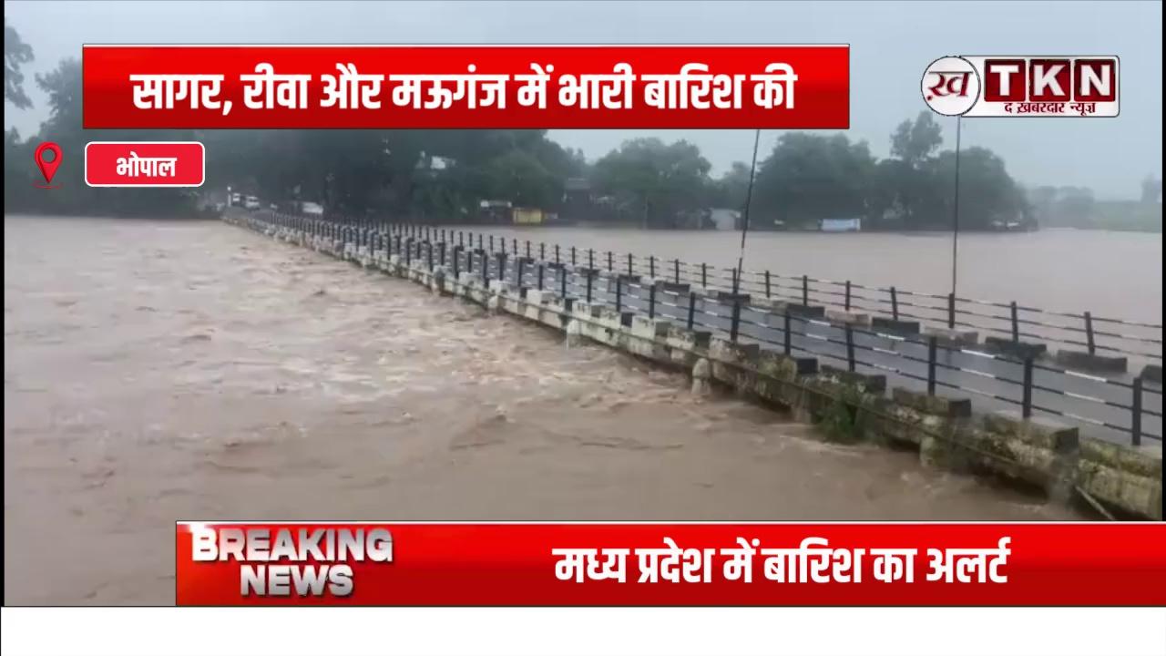 Weather Alert : Madhya Pradesh में बारिश का Alert, Sagar, Rewa और Rewa में भारी बारिश की संभावना