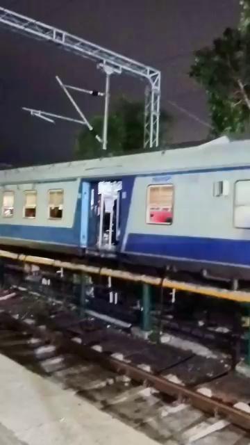 DEMU Departing From Rewari Junction