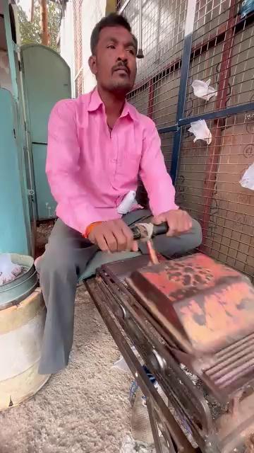 Making of Tobacco Maava in Nagpur