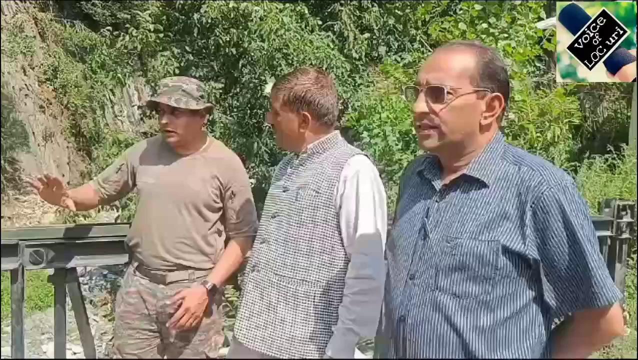 DDC Boniyar Expresses Gratitude to Indian Army for Swift Action on Damaged Batchee Boniyar Bridge