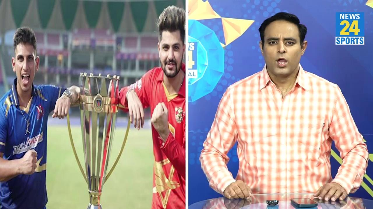 #upt20league #meerutmavericks #kanpursuperstars #rinkusingh #sameerrizvi #news24sports
UPT20 Final: Meerut Mavericks और Kanpur Super Stars में किसका पलड़ा भारी? जानें टीम की ताकत,