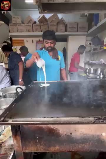 Kolhapur Sponge Loni Dosa Making