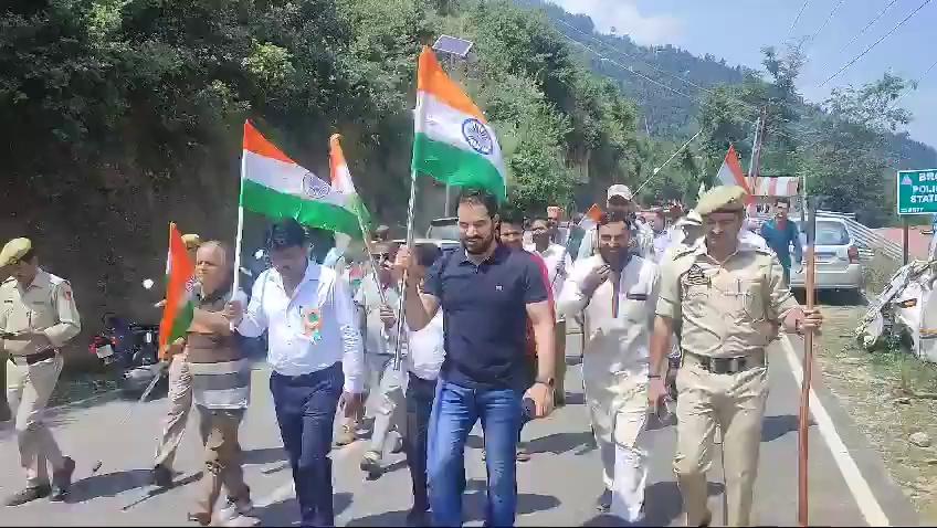 Patriotic Fervor Sweeps Kishtwar: "Tiranga Rallies" Ignite Pre-Independence Day Celebrations 2024 at Tehsil headquarters Across the District*