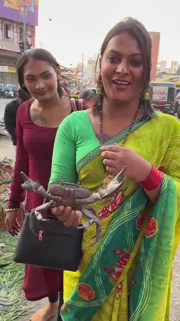 Live Crab Market of Nagpur