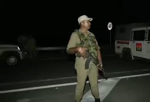 #WATCH | Security tightened after suspected explosives were found in the Ghrota area of Jammu. Details awaited: Jammu & Kashmir Police