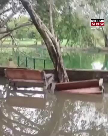 #Watch: On Saturday evening, a seven-year-old boy drowned in a waterlogged park in Sector-20, Rohini, Delhi.