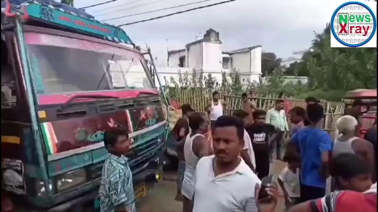 #madhubani :- ट्रैक्टर ठीक कर रहे मिस्त्री को ट्रक ने मारी ठोकर