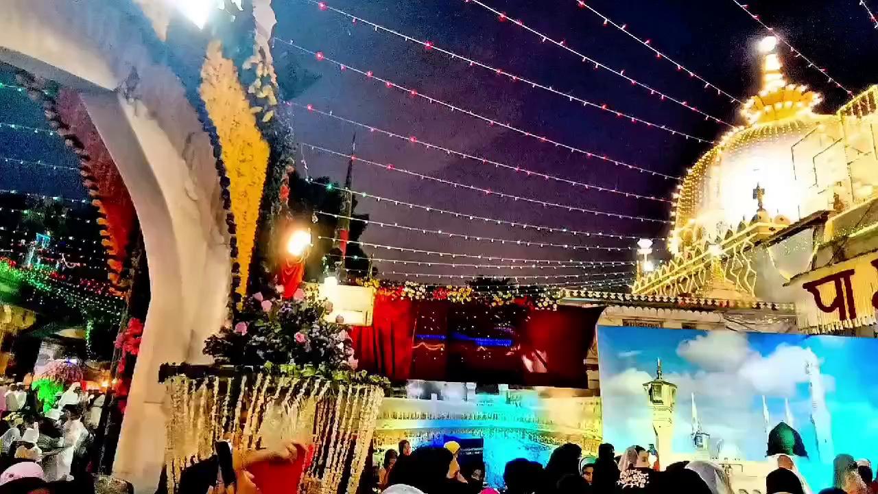 Ajmer Sharif Khawaja Garib Nawaj Dargah Decoration For 12 Rabi Ul Awal