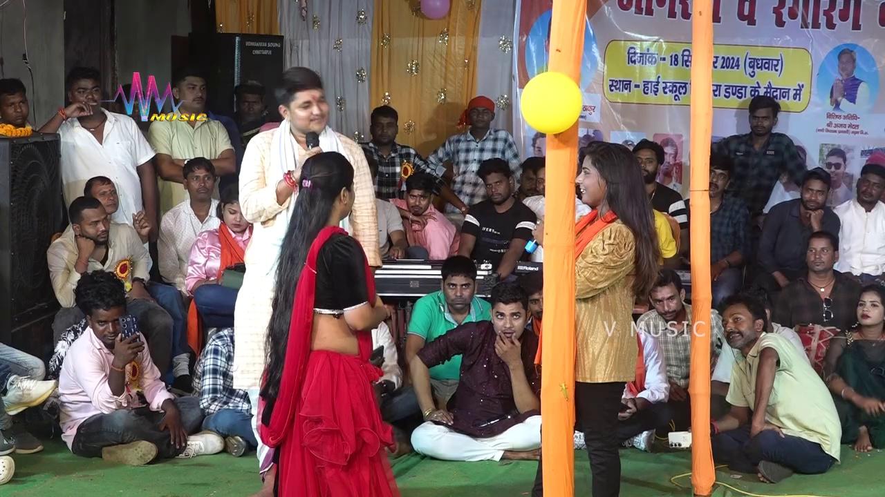 बेवफा गीत मुकाबला - Golu Raja,Aiti Raj & Priyanka Tiwari Stage Show,Garhwa