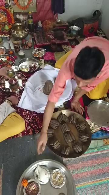 Kashipur uttrakhand mere ghar m Aaj shrvanmas ki pooja ....