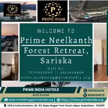 *Prime Neelkanth Forest Retreat – Tehla, Sariska*